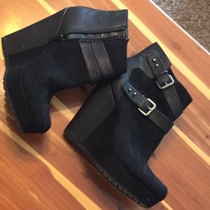 Mossimo Black Wedges